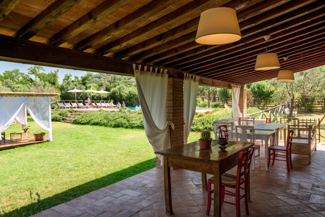 Il Barbagianni Bed & Breakfast Montepescali ภายนอก รูปภาพ